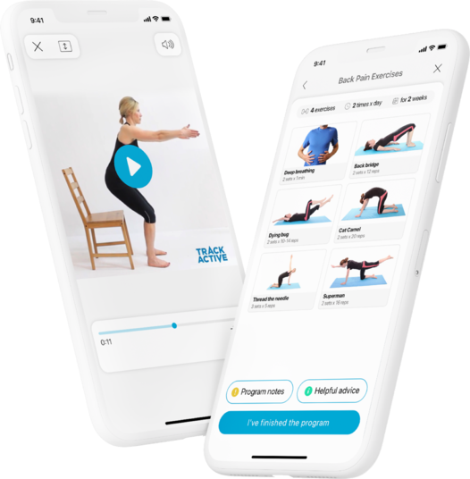 TrackActive Me exercise program